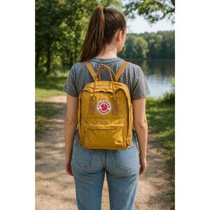 FJALLRAVEN KANKEN Classic Yellow Backpack Bag